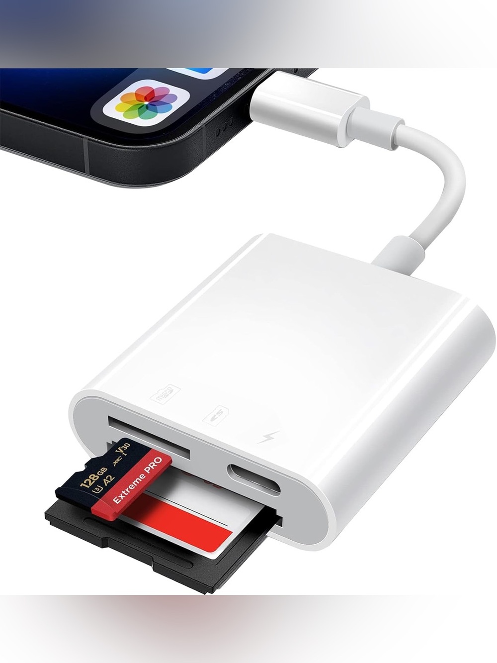 SD Card Reader for iPhone iPad
